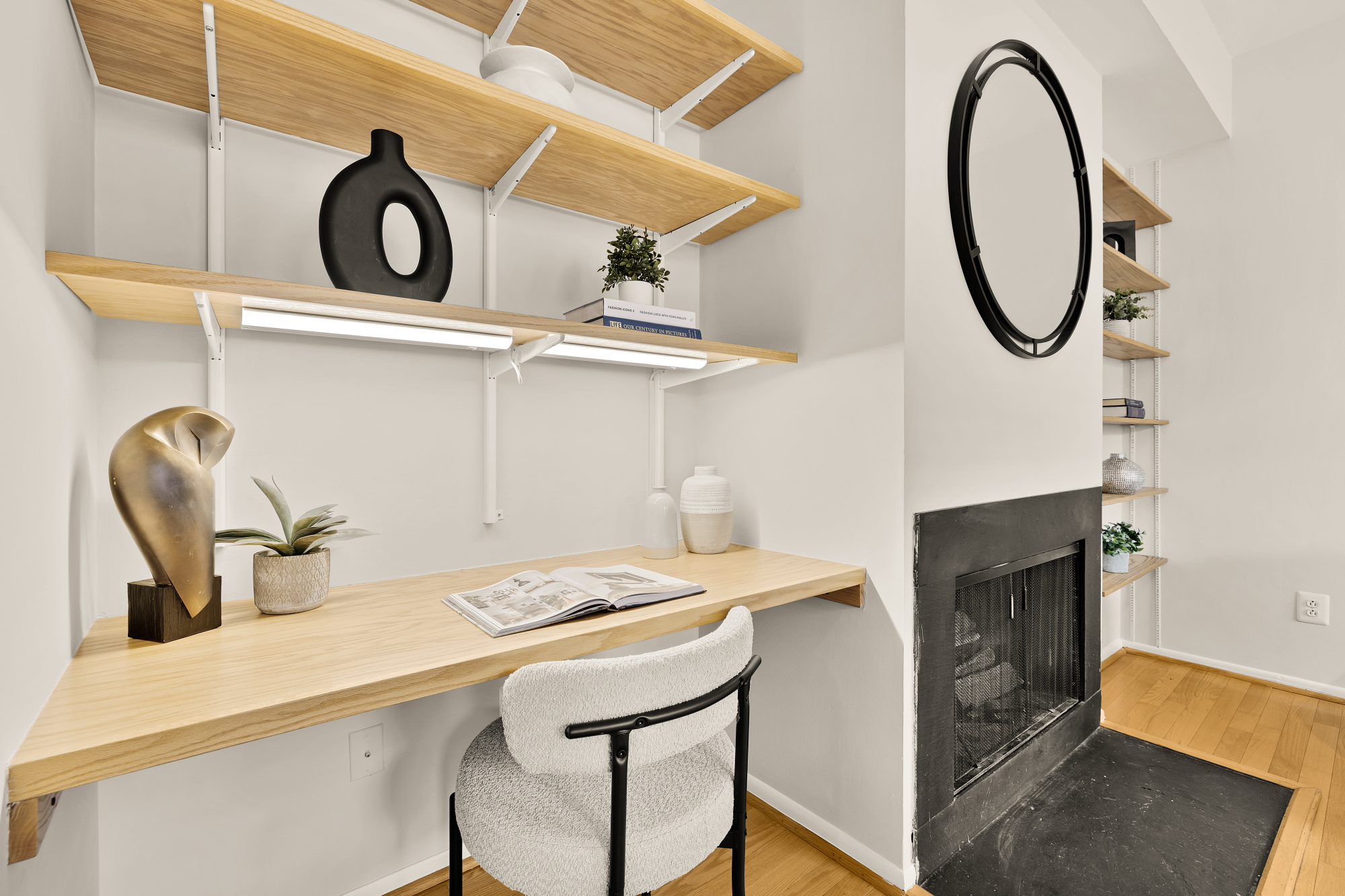 1741 T Street NW 303_Fireplace